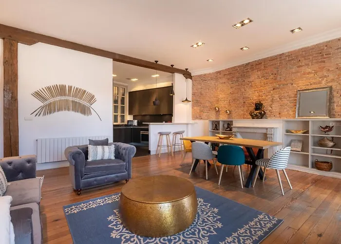 Confort Y Diseno Con Vistas Al Casco Viejo * ビルバオ